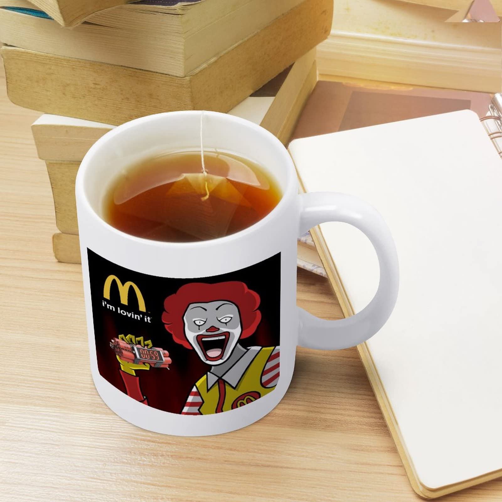 Amazon.co.jp: for マクドナルド マグカップ 幅8.2×高さ9.6cm グリーン