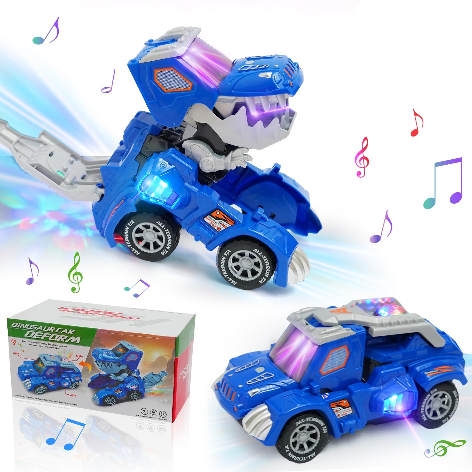 変形恐竜の車 瞬時変身 電動RCカー おもちゃの車を歌う リモコンカー Amazon.co.jp: 変形恐竜の車 車 おもちゃ 電動RCカー おもちゃの