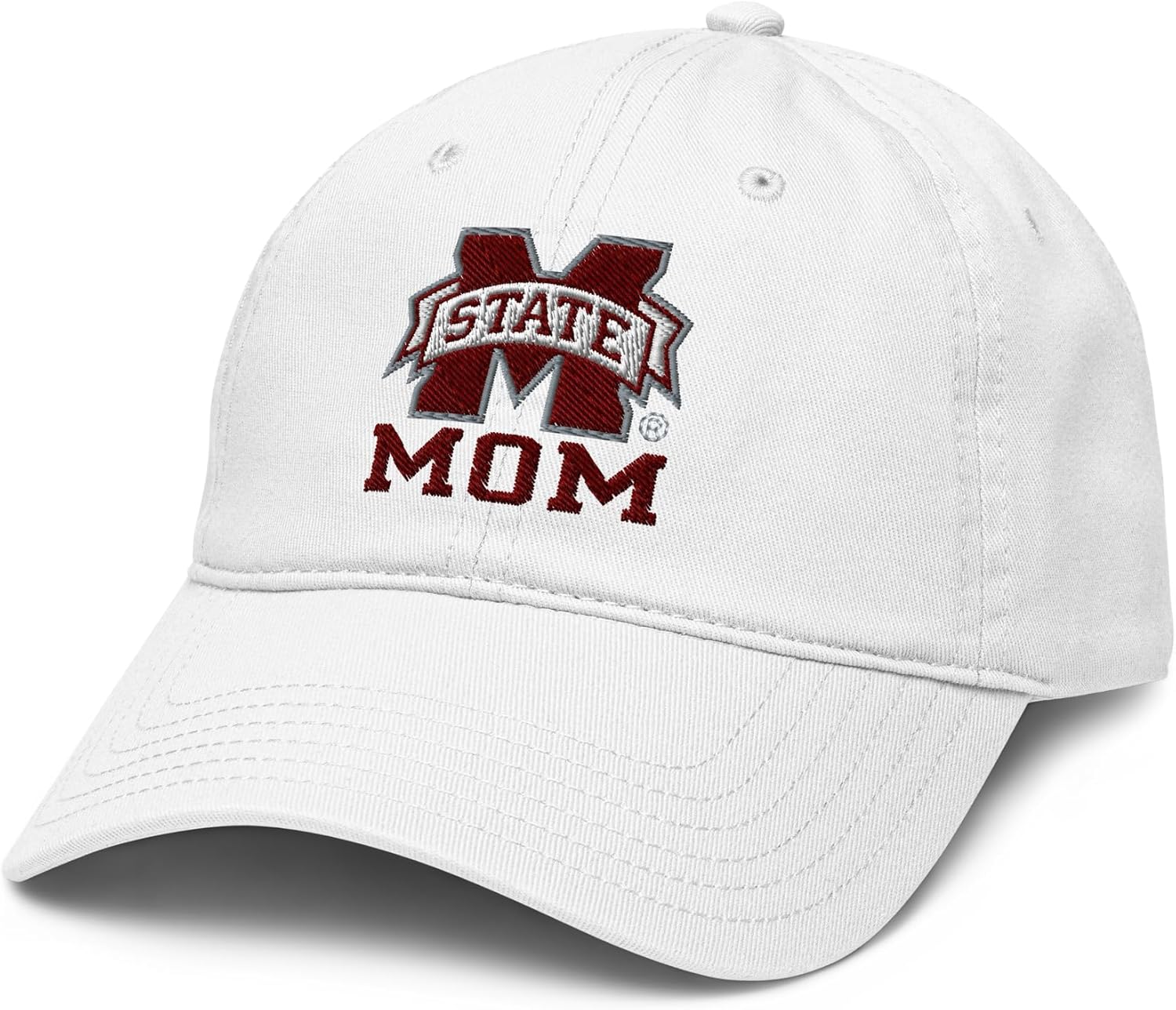 Mississippi State Bulldogs Mom Logo Officially Licensed Adjustable Baseball Hat