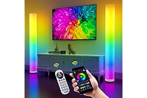 2-Pack Corner Floor Atmosphere Lamp