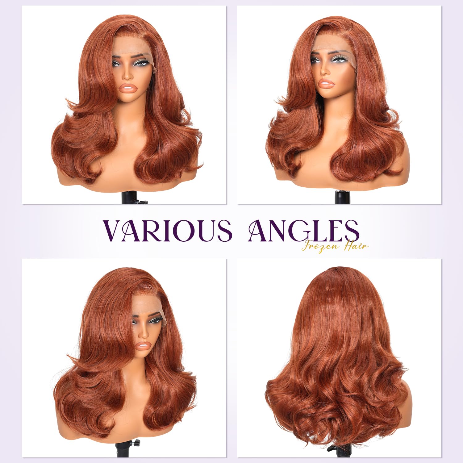 13x4 Glueless Wigs HD Transparent Lace,Wear and Go Synthetic Wig,C Part,200% Density Body Wave with Baby Hair,Pre-Plucked Frontal Wigs for Women ,Natural Hairline,Breathable Wig Cap 16 Inch