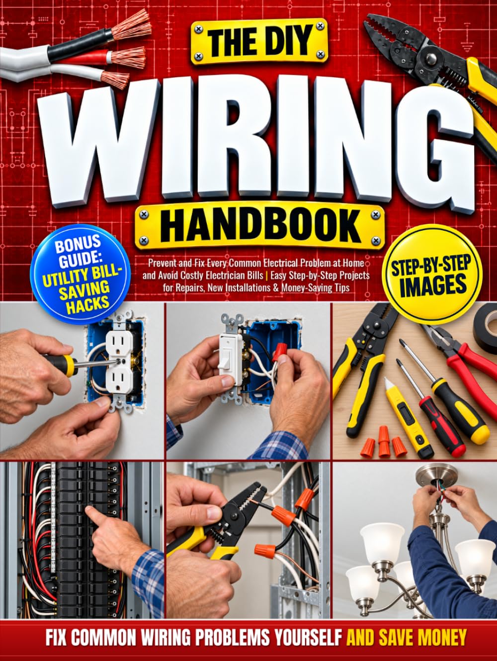The DIY Wiring Handbook: Prevent and Fix Every Common Electrical Problem at Home and Avoid Costly Electrician Bills | Easy Step-by-Step Projects for Safe Repairs, New Installations & Home Upgrades