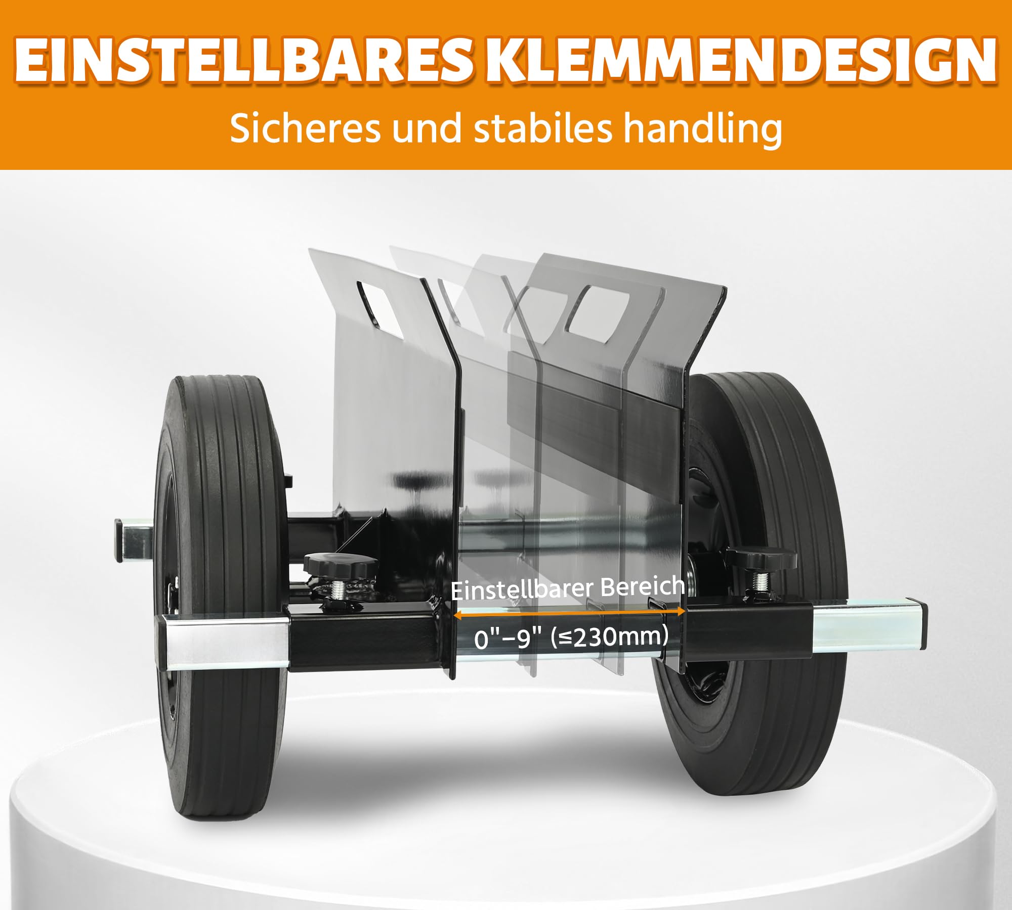Carro de Placas de Transporte de hasta 500 kg, Carro de Transporte Pesado carretillas para 0 – 23 cm/0-9,05 Pulgadas de Ancho de sujeción, Carro Pesado para Transporte de Placas de Madera, Puertas