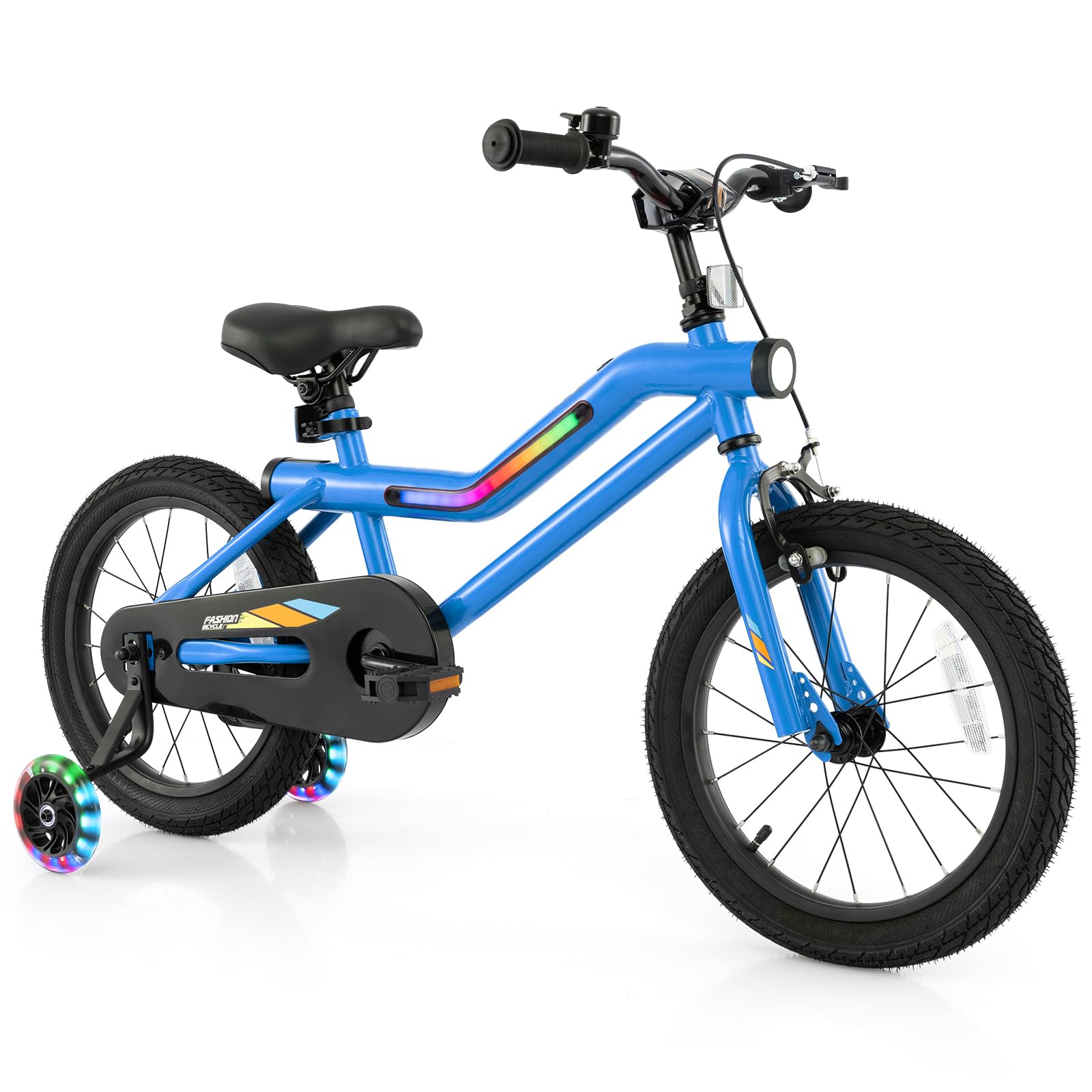 Amazon.com: BABY JOY Lighted Kids Bike, 16 Inch LED Lighted Frame