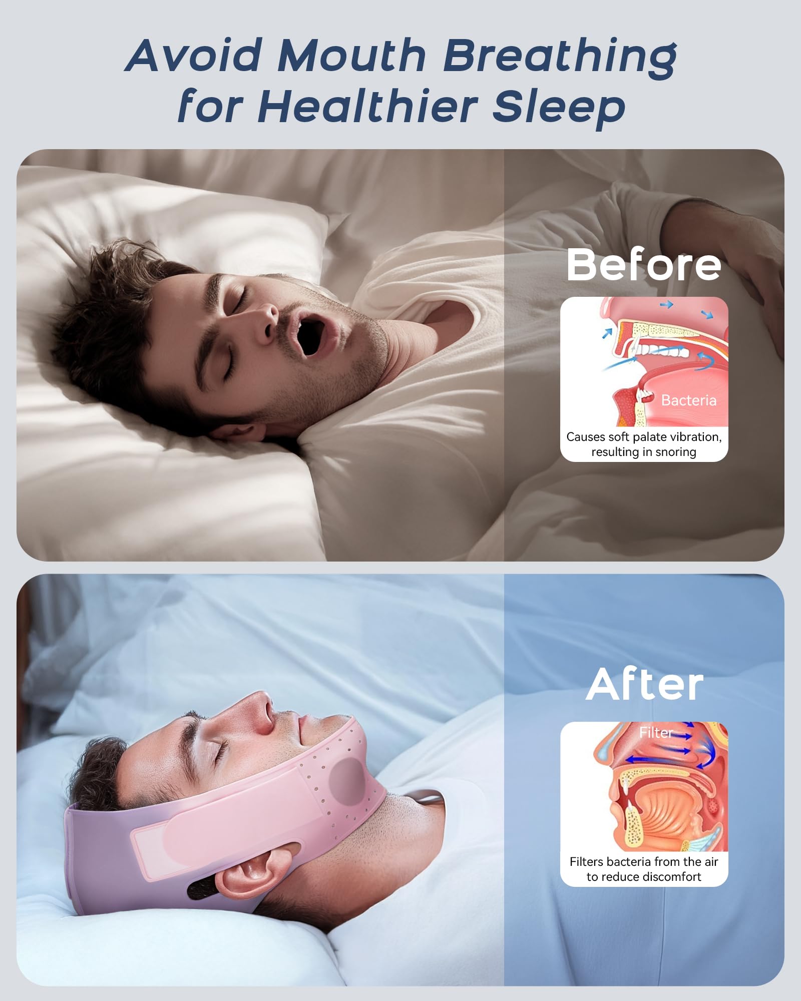 JERN Magnets Silicone Snore Free Nose Clip White