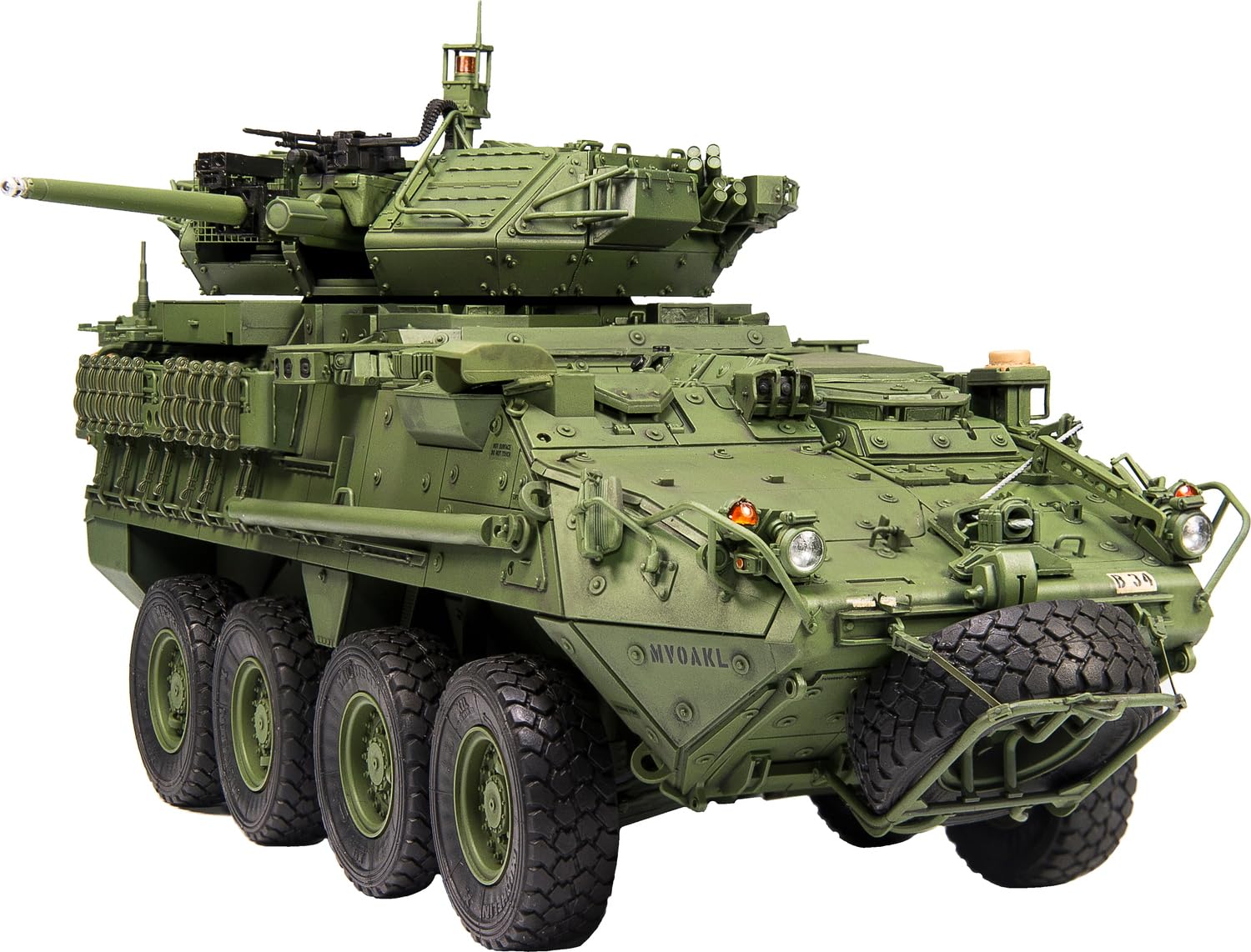 AFV Club FV35391 1/35 M1296 Striker ICV-D pojazd pancerny z ulepszonym alarmem peryferyjnym z tworzywa sztucznego (pojazd wojskowy)
