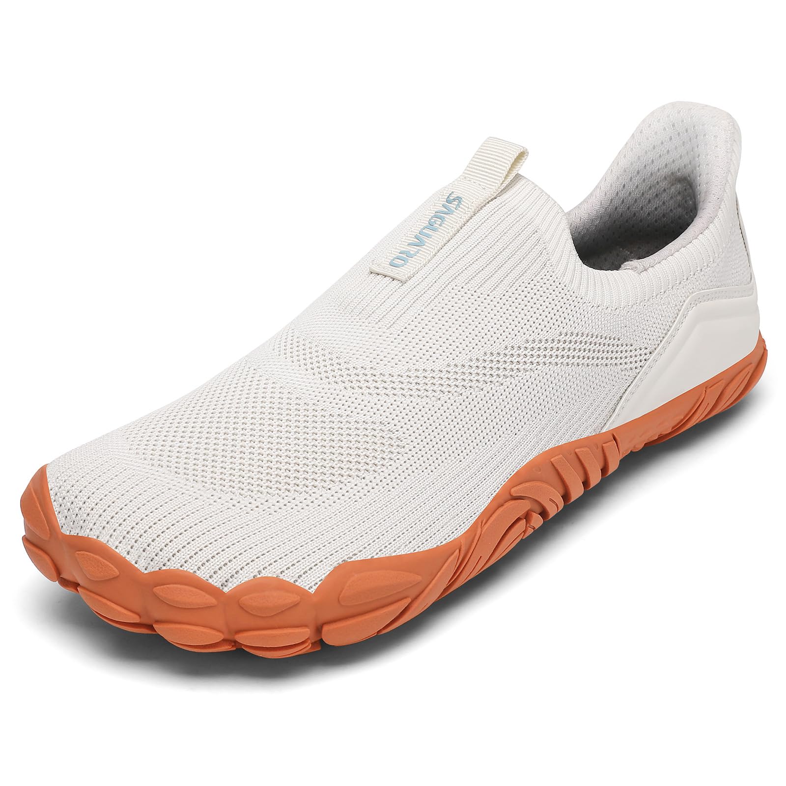 SAGUARO Unisex Five Toe Barefoot Slip-On Shoes – Minimalist Footwear for Daily Use, Walking, Gr.36-48