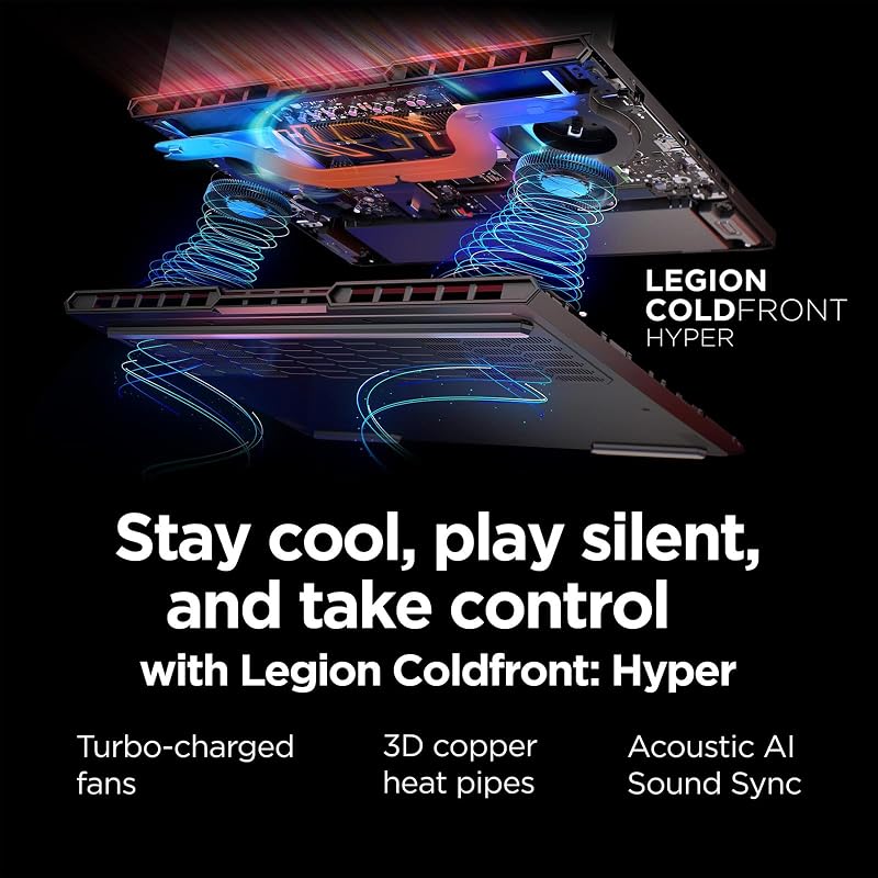 Lenovo Legion 5i 16" Gaming Laptop, 2.5K WQXGA Display 240Hz, Intel Core Ultra 9-275HX, NVIDIA GeForce RTX 5060, 32GB DDR5 RAM, 1TB SSD, Wi-Fi 7, RGB Backlit, Windows 11 Home, w/1TB Portable HDD image 6