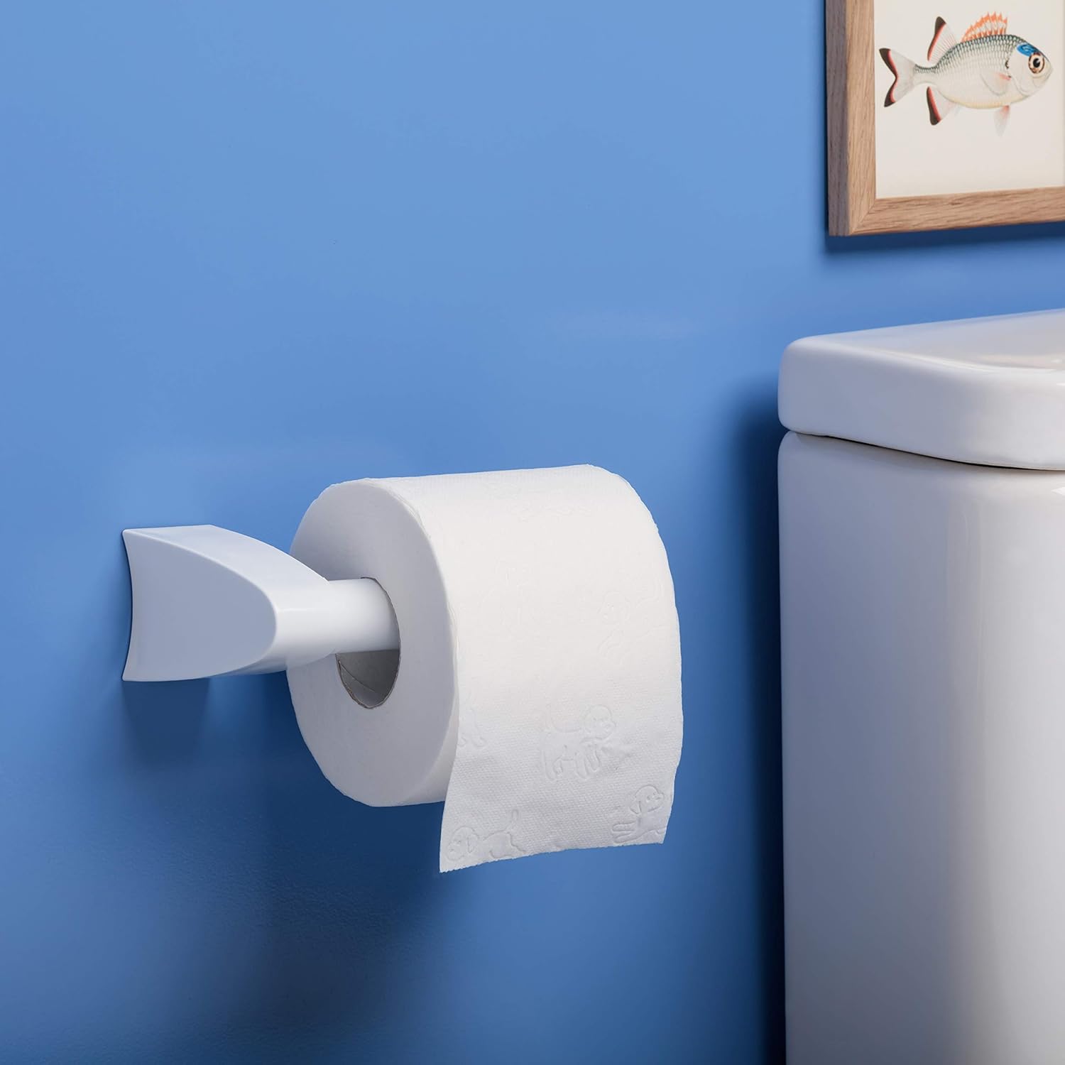 TATAY Toilet Roll Holder Mediano White