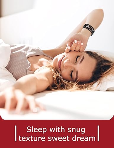 Miniatura 4 de TOYOUTHS Pulsera de cuentas compatible con Apple Watch Band de 1.651.571.571.49 pulgadas para mujer, estilo bohemio, trenzada, elástica, occidental,