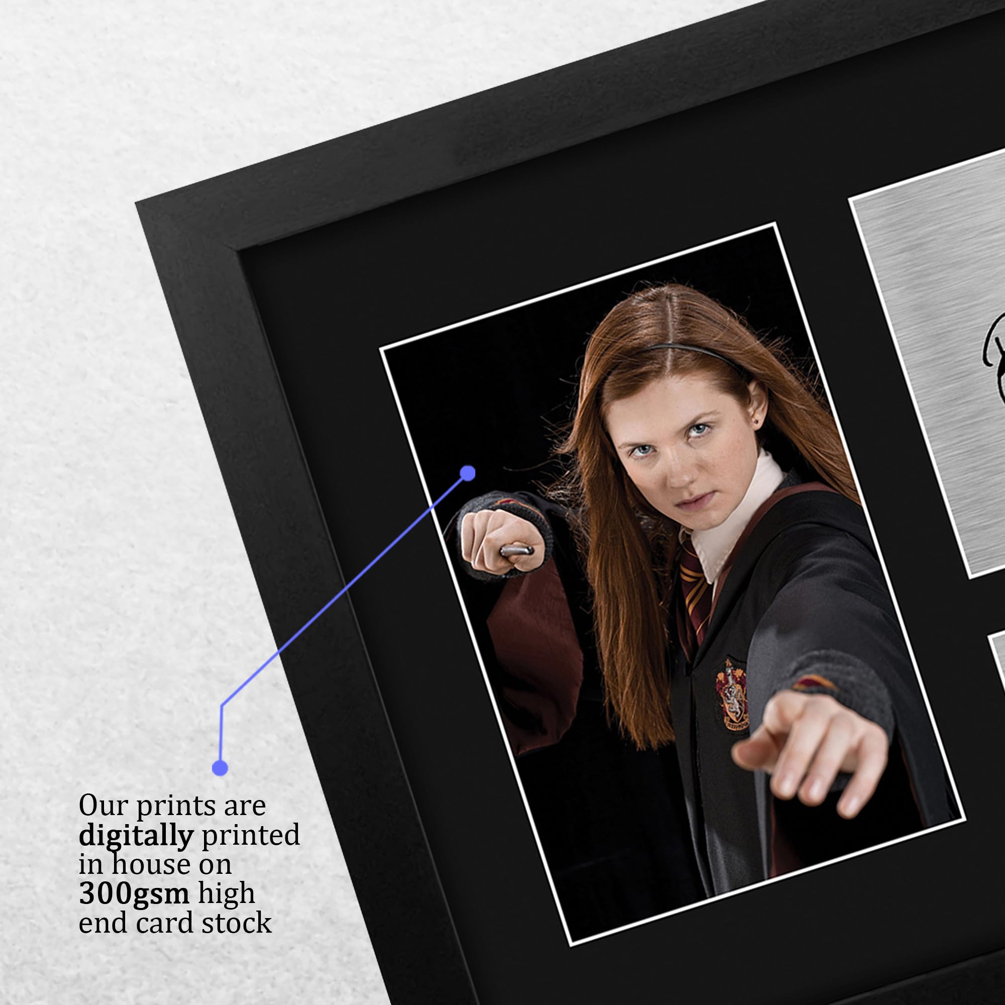 ハリーポッター Bonnie Wright 直筆 サイン 入り 写真