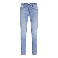 JACK & JONES Jjiglenn Jjoriginal Sq 330 Noos Jeans, Blu Denim