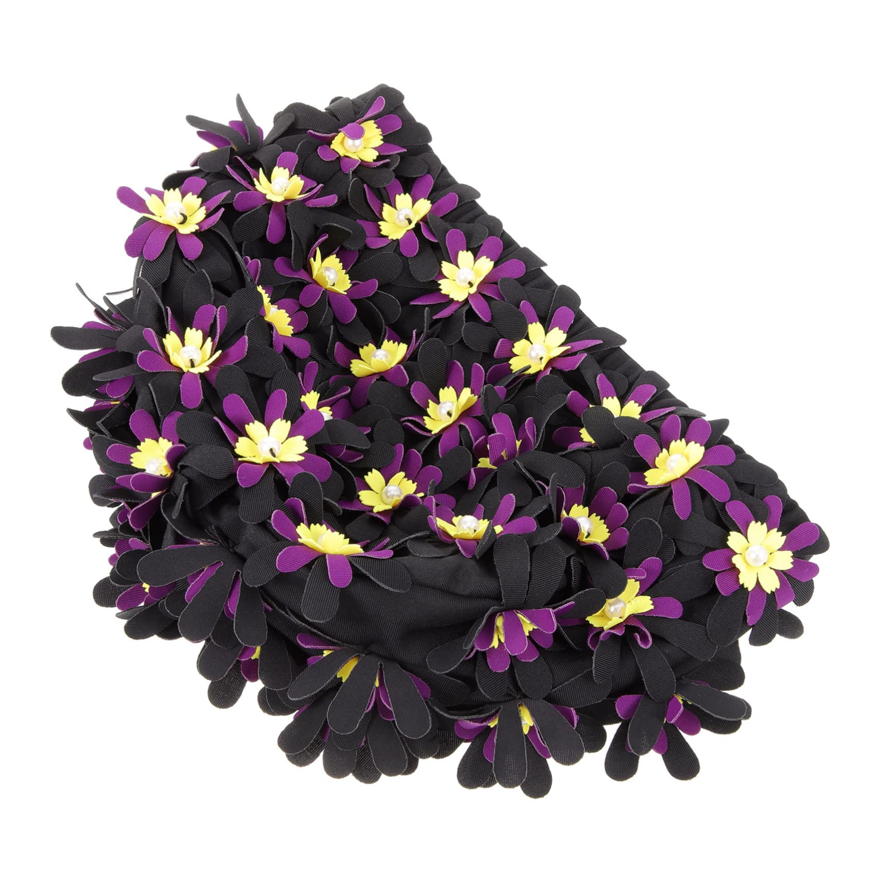 BESTonZON Aumentar La Flor Gorro De Natación Gorro De Natación para Cabello Gorro De Natación para Rastas Gorro De Natación para Mujeres Gorro De Natación Grande para Cabello Gorro De