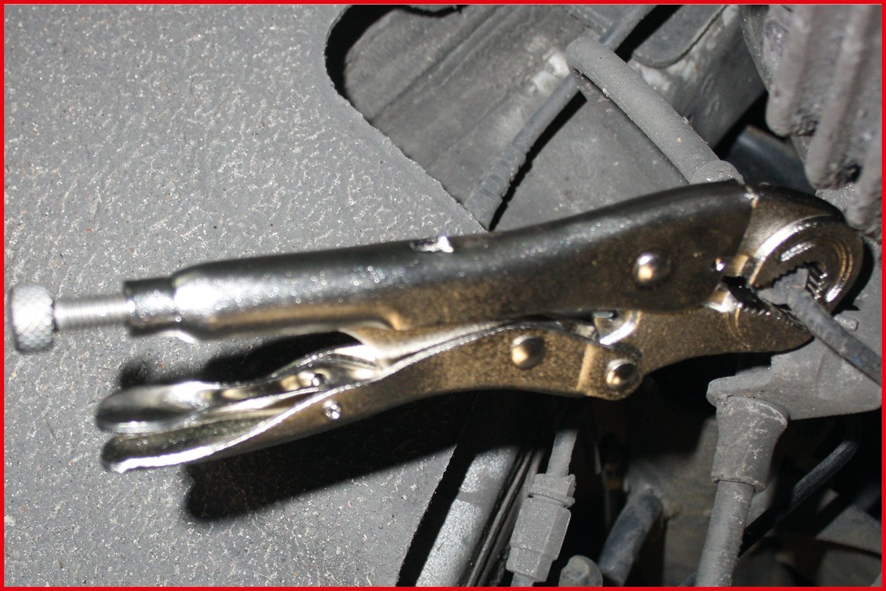 KS TOOLS 115.1175 - Pince Étau pour Écrou - L. 175 mm