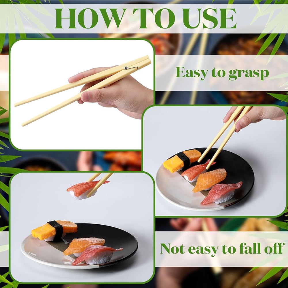 Amazon | SiliFine プラスチック箸 20ペア 再利用可能 洗濯