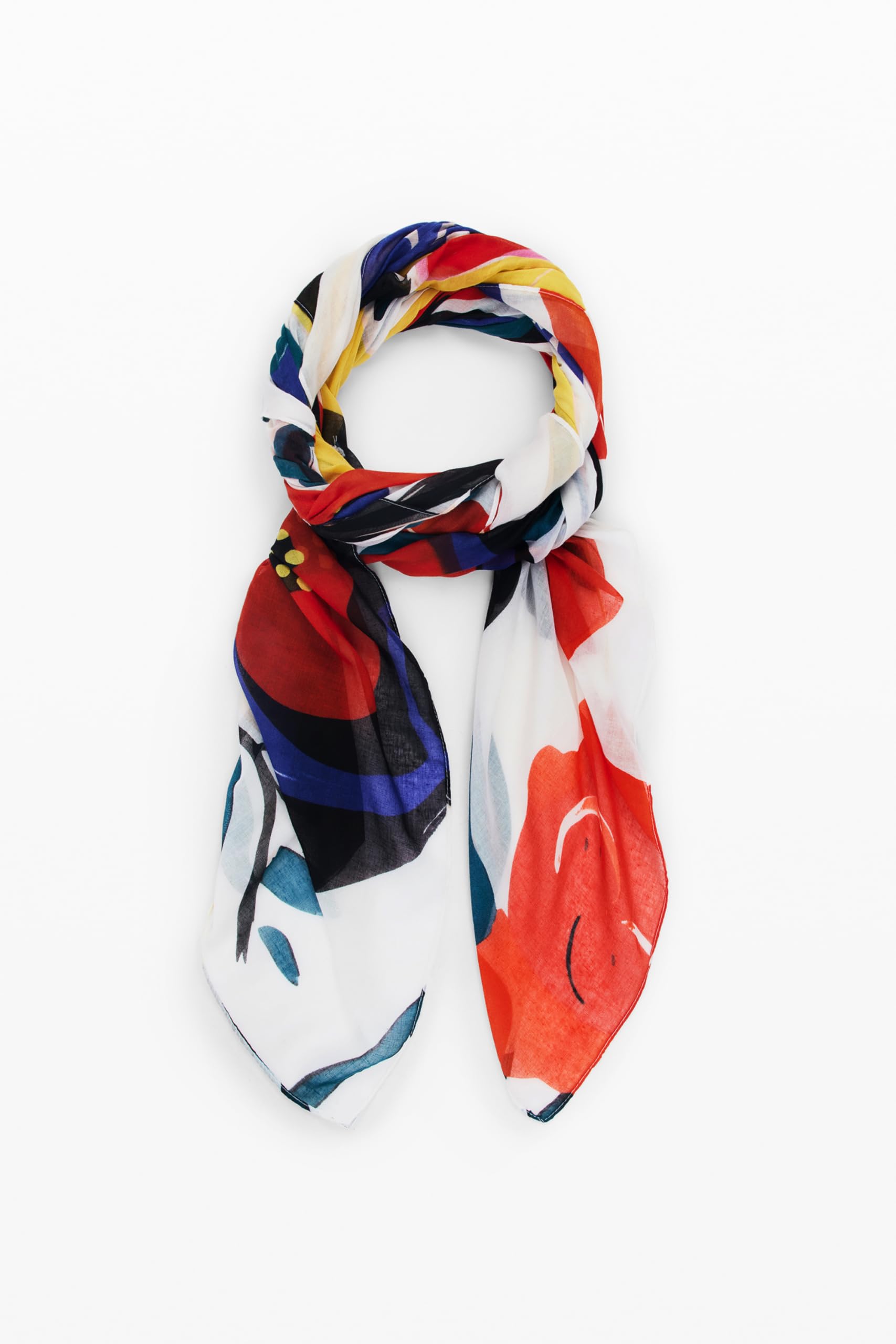 Foulard flores arty