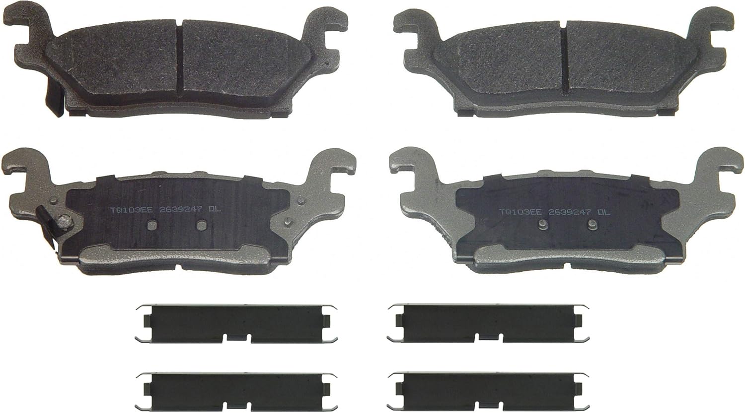 Wagner Brake OEX OEX1120 Disc Brake Pad Set Premium Ceramic