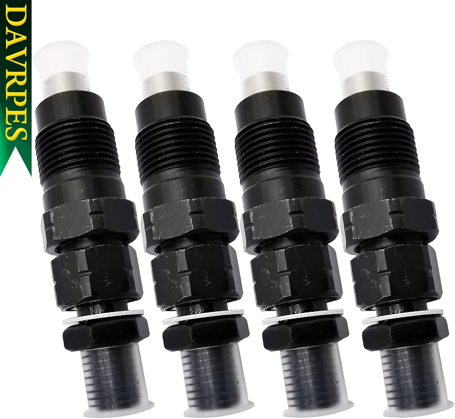 4Pcs MD196607 Diesel Injection Nozzle Fuel Injector Assy For Mitsubishi L200 1996 Diesel Pickup 2.5 TD 4WD AWD 2477cc 73KW 99HP 4D56-TD 1996-2007 Replace#105148-1311｜1051481311｜9430610179