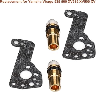 Carburetor Kit Carburetor Kit for Yamaha Virago 535 500 XV535 XV500 XV Carburetor Kit with Piston Shut-off Float Needle Parts