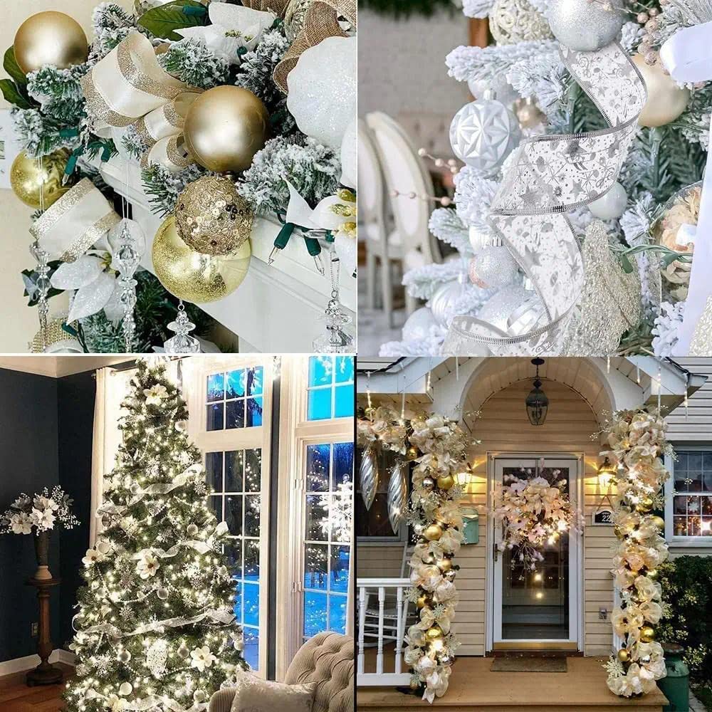 Zodight Christmas Fairy Lights - Shining Ribbon LED Lights for Tree Outdoor, Weddings (5m), Warm White, 6 meters - Image 4