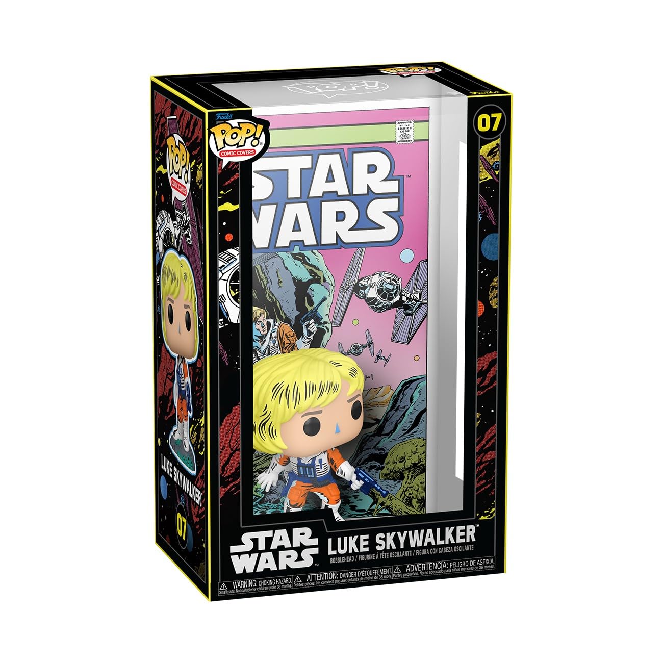 Funko Pop! Comic Covers: Star Wars – Luke Skywalker - Vinyl-Sammelfigur - Geschenkidee - Offizielle Handelswaren - Spielzeug Für Kinder und Erwachsene - Movies Fans