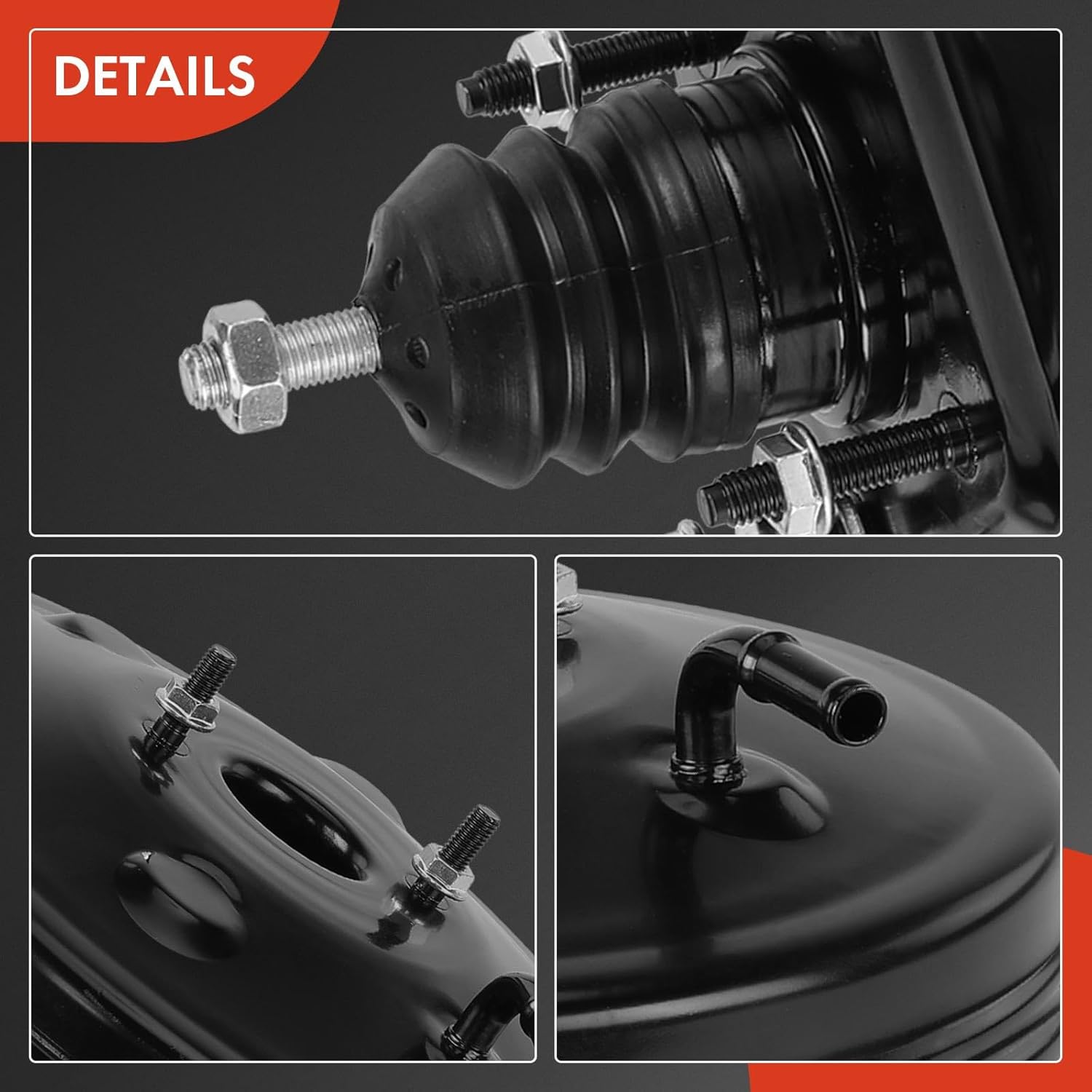 A-Premium Vacuum Power Brake Booster Compatible with Hyundai Accent & Kia Rio, Rio5, 2006 2007 2008 2009 2010 2011, Without Master Cylinder