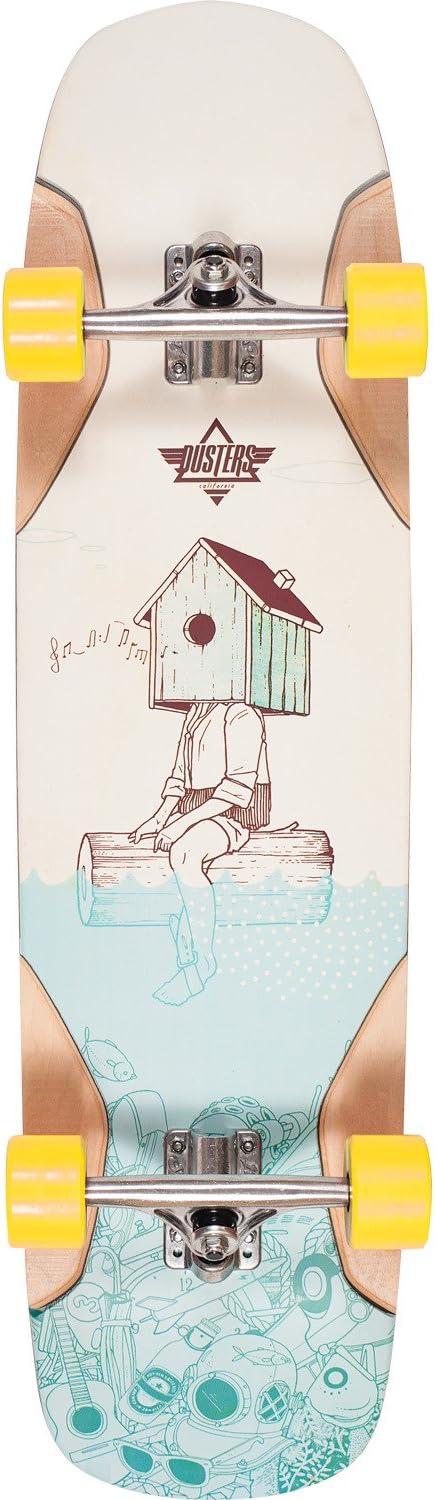 Dusters California Skateboards Perch Complete Longboard Skateboard - 9.25" x 36"