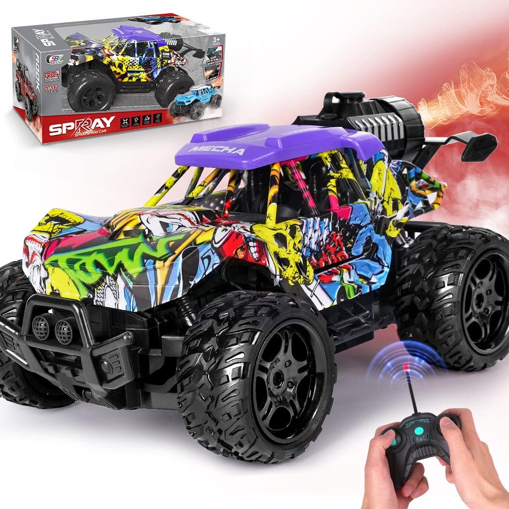 VATOS Radio Remote Control Cars Boys Graffiti RC Car Toy Off Road Vehicles Racing Car with