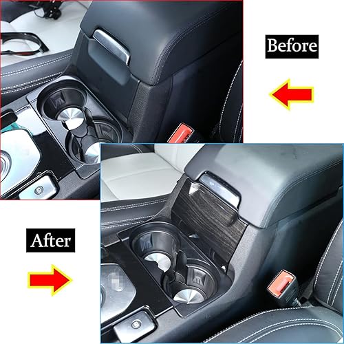 Miniatura 2 de YIWANG Caja de reposabrazos central de automóvil ABS para decoración del panel frontal para Land Rover Discovery 4 accesorios interiores 2010-2016