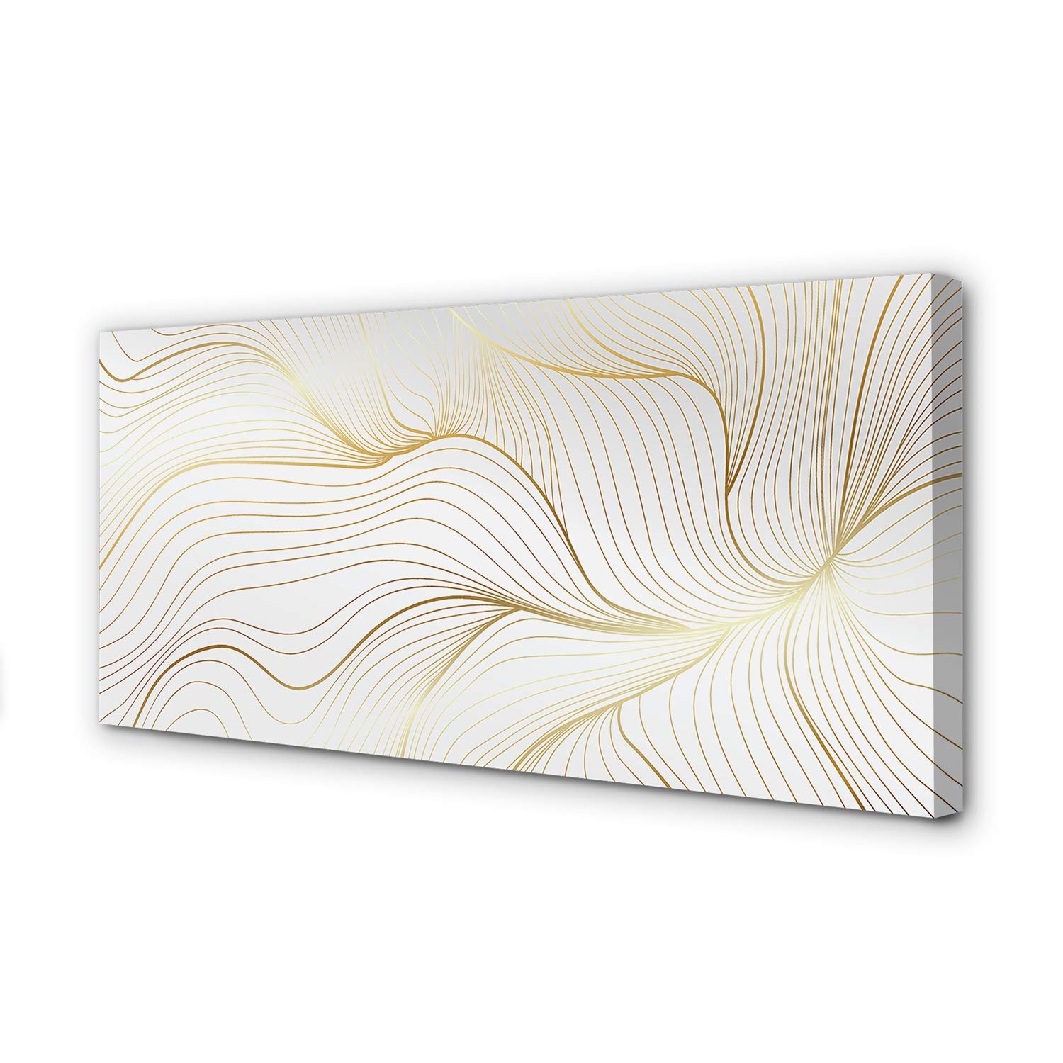 Abstraction en pierre de marbre Tulup toile tendue premium pour salon moderne