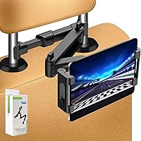 Vista 1 de najiaxiaowu Soporte para Tableta para Coche, Soporte de Reposacabezas para iPad para iPad/Teléfonos de 5.5-18.4 Pulgadas, Soporte para Tableta