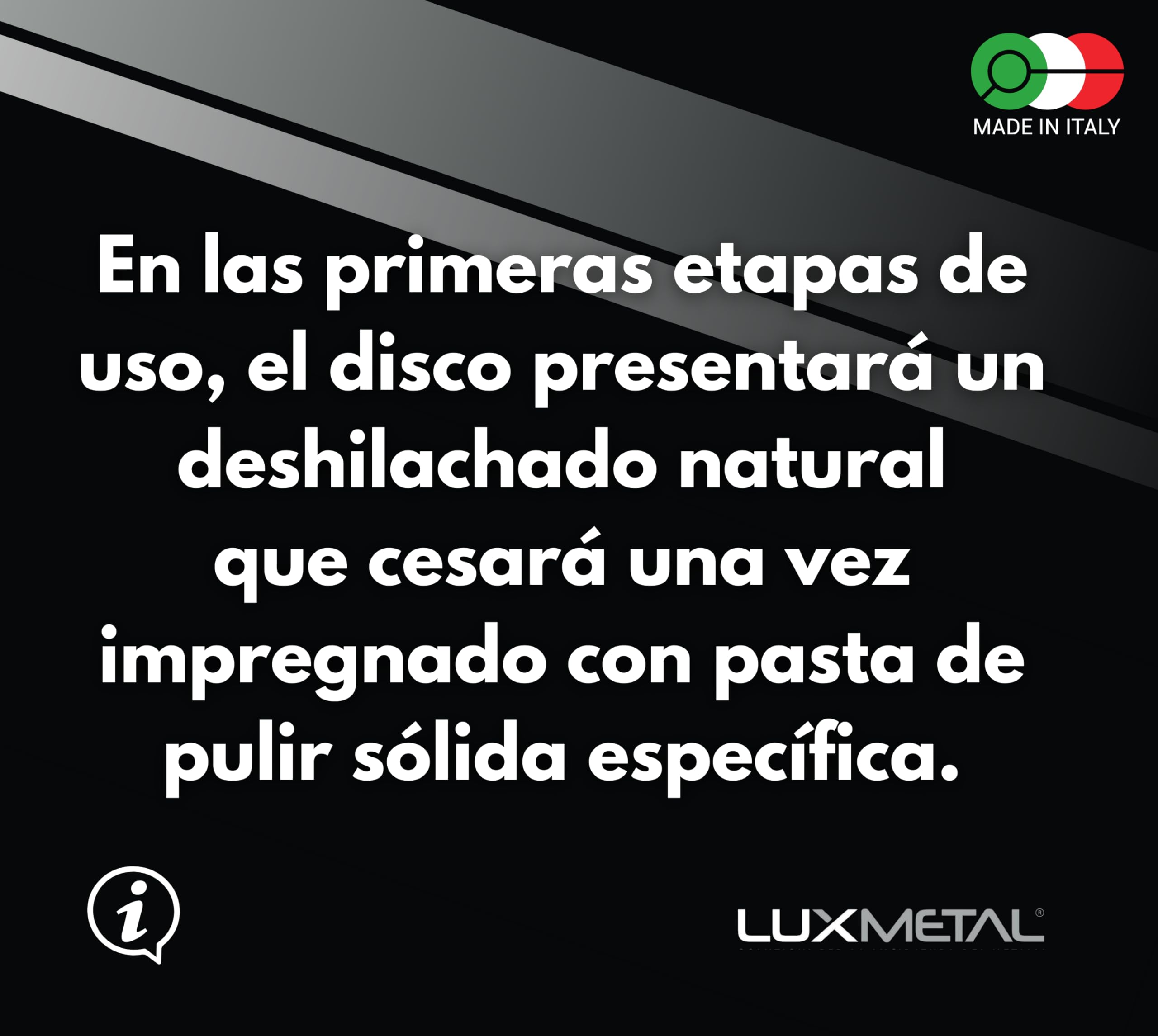 Lux Metal Kit 7 disco pulido 150 mm A-B-C-Z-K-J-FL discos de algodón pulido espejo acero inoxidable metal aluminio pulido para taladro amoladora latón cobre madera mármol plexiglás