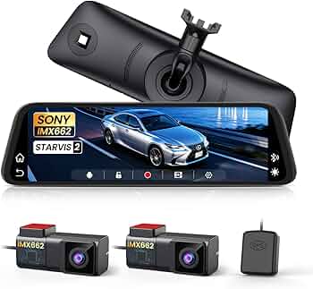 Amazon.co.jp: AUTO-VOX T11 純正交換 ドライブレコーダー ミラー型