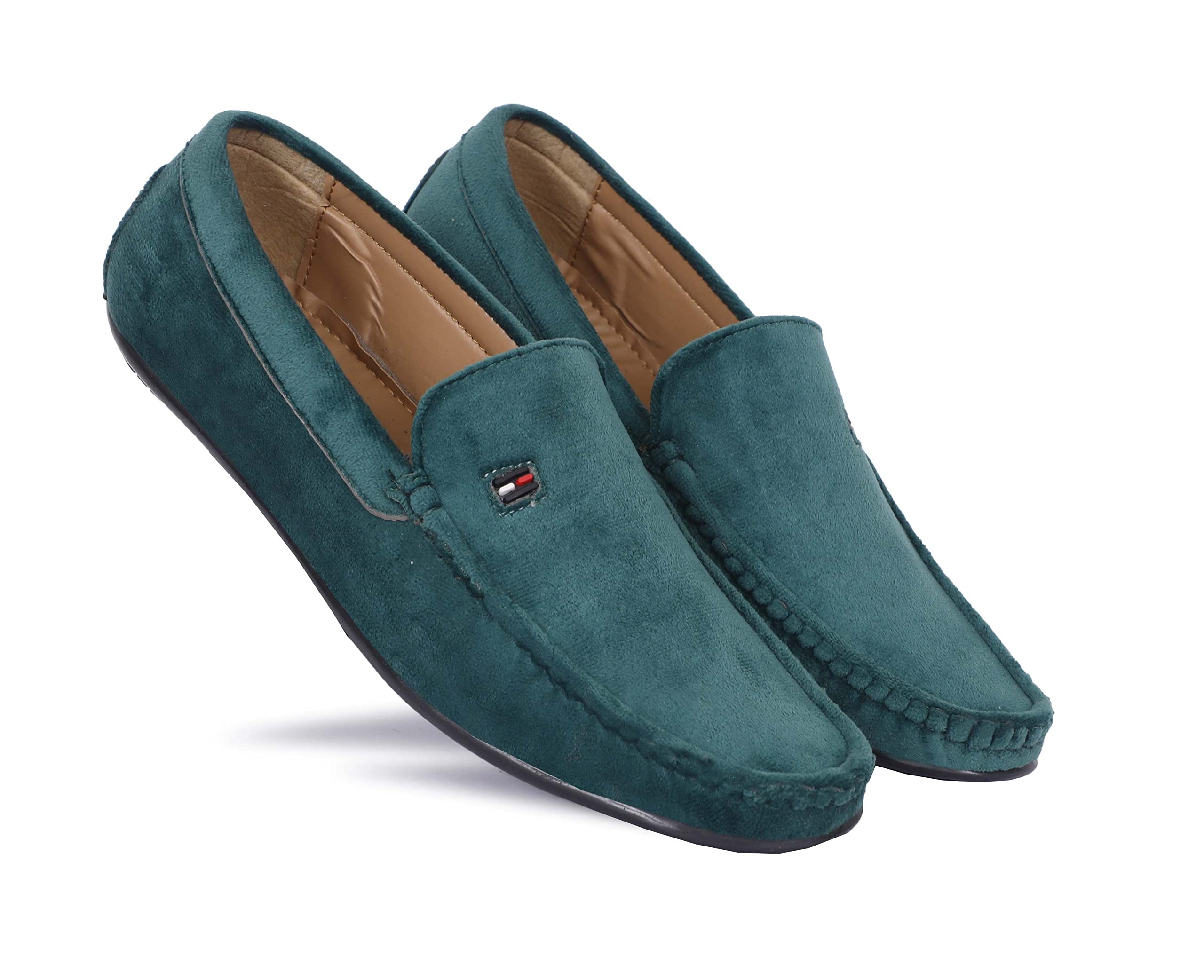 Punch Mens Velvet Synthetic Leather Comfortable Driving|Casual Loafer Shoes for Men A-112VL (Turquoise, Numeric_6) (B0BYJ3PCDF) Amazon Price History, Amazon Price Tracker