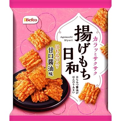 栗山米菓 揚げもち日和（甘口醤油味） 65g×16袋