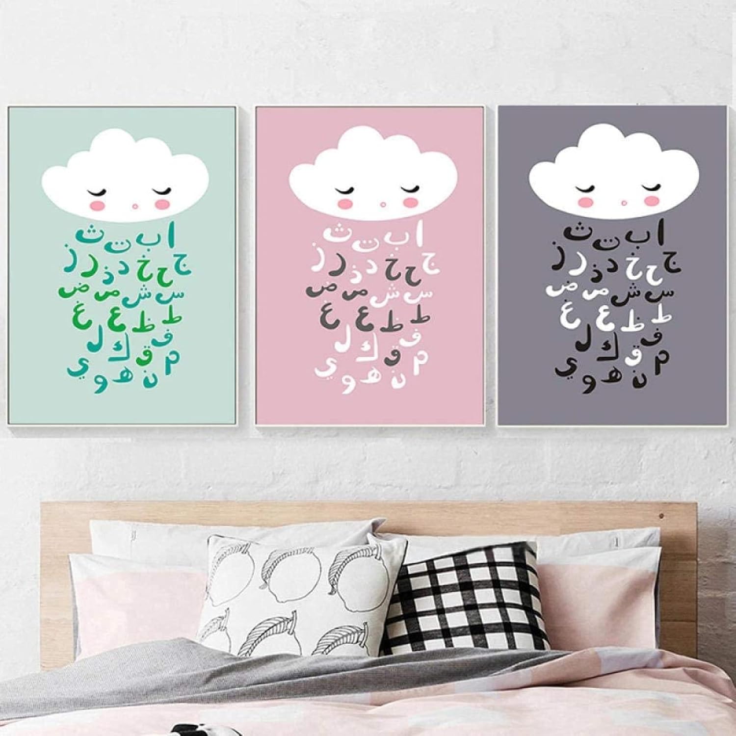 キャンバス 印刷 絵画インテリア 黒 そして 白 壁 アートパネル 漫画 アルファベット アラビア語 数字 ポスター 少年 寝室 子供 部屋 壁 装飾 写真 40x60cmx3 いいえ フレーム 絵画 5qbixhi0wf ウォールステッカー シール Karnalifrtc Gov Np