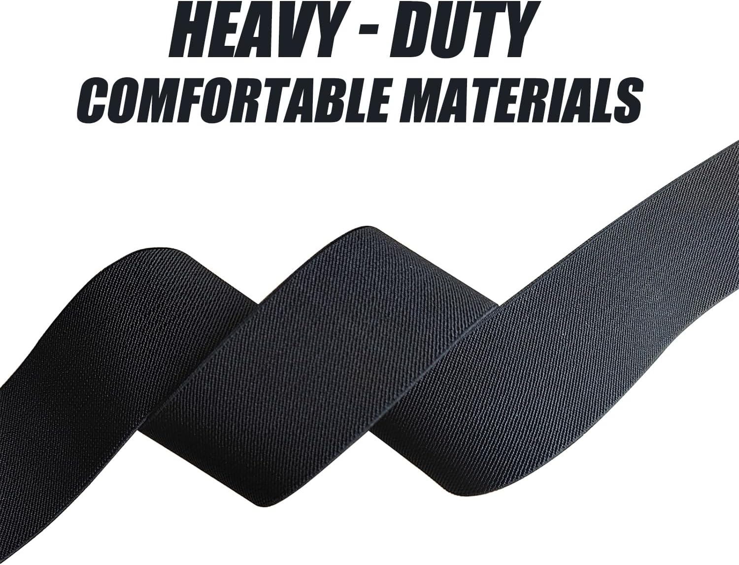 Suspenders for Men Heavy Duty,2 inch Elastic Adjustable Mens Suspenders with Clips for Seniors Friends Husband - Image 4