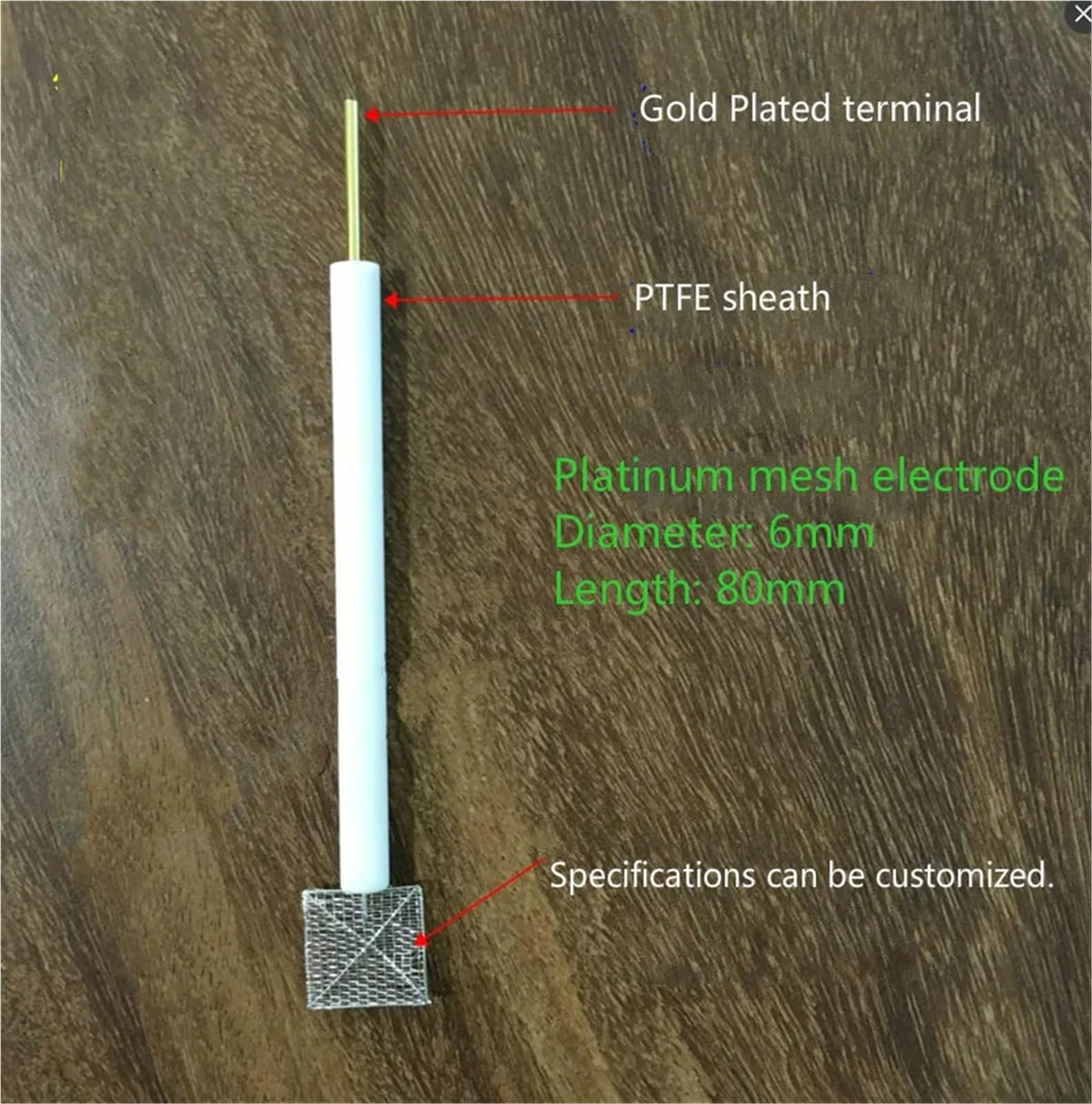 sujeniir Platinum mesh Electrode. Electrochemical Auxiliary Electrode, Contrast Electrode. The Purity was 99.99%.(10mmx15mm)