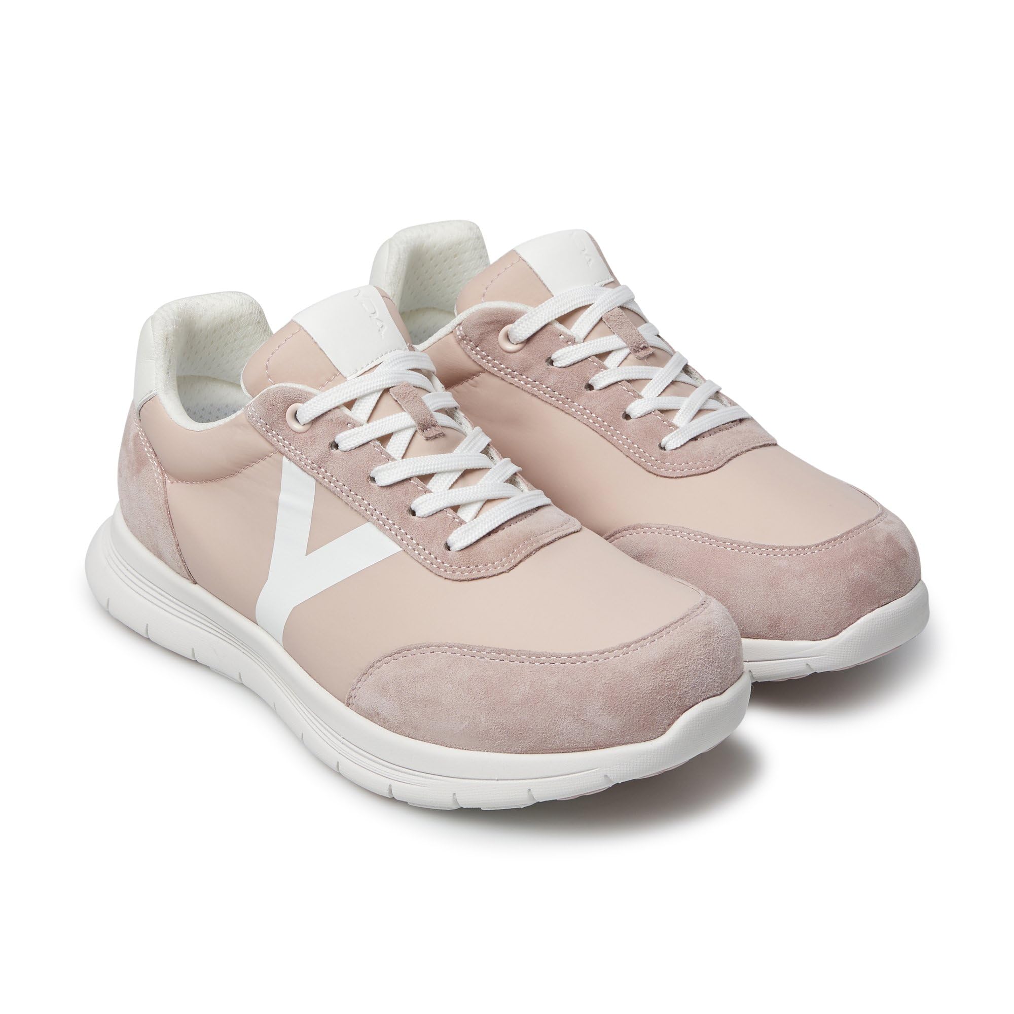 YDA Mas PRO Damen – Orthopädische Sneaker, Rigid-Sohle | propulsive Rigid-Sohle, Spring System PRO, breite Passform für Orthesen, für Charcot-Fuß geeignet, Fußbett tauschbar
