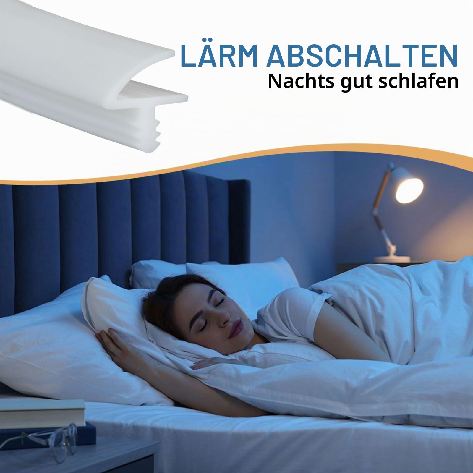 Zimmertürdichtung Türdichtung 10m/25m, Gummidichtung Türrahmen Dichtung, 3mm Nutbreite 12mm Falz, Zargendichtung für Türen Fenste (Weiß, 25M)
