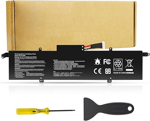 Miniatura 16 de Futurebatt Nueva batería de repuesto para Dell DJ1J0 451-BBZL PGFX4 ONFOH DJ1JO, para Dell Latitude 12 7000 7280 7480 Series [42Wh 11.4V]