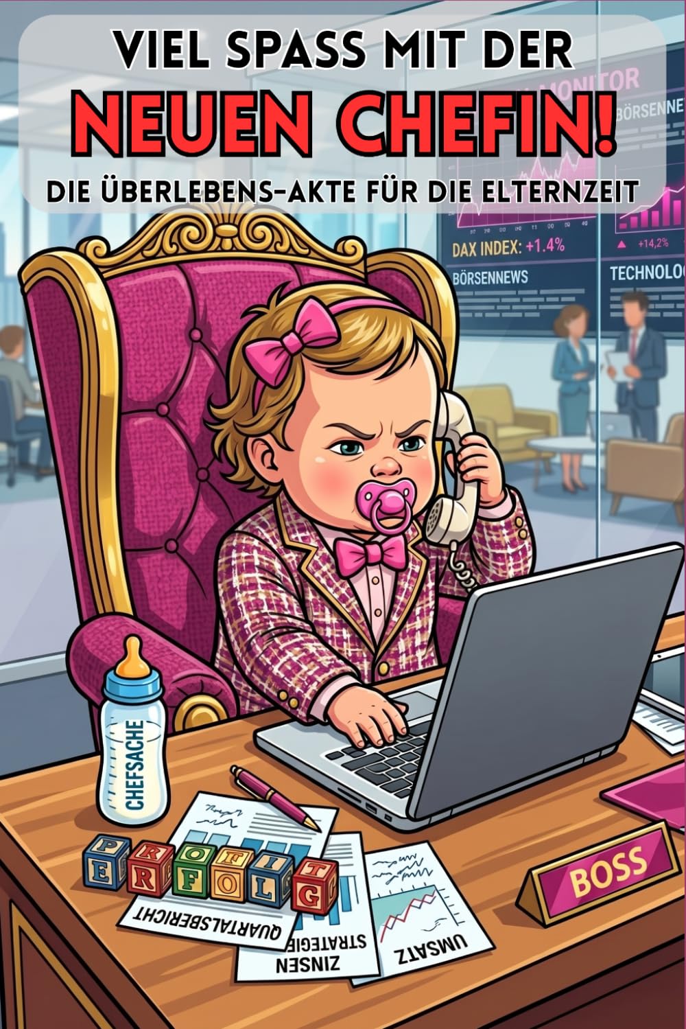 VIEL SPAß MIT DER NEUEN CHEFIN!: Die Überlebens-Akte für die Elternzeit