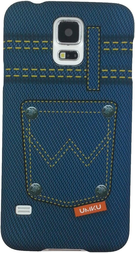UMKU "Blue Jeans" Lovely Picture Hard Shell Case for Samsung Galaxy S5 i9600 (UMKU-NZ-S5-3)