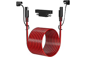 Premium 12FT SAE to SAE Extension Cable for Effortless Power Connectivity