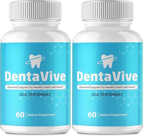 Dentavive Capsules, píldoras oficiales de suplemento de salud oral Denta Vive - Máxima fuerza, todo natural para la salud de las encías, dientes,