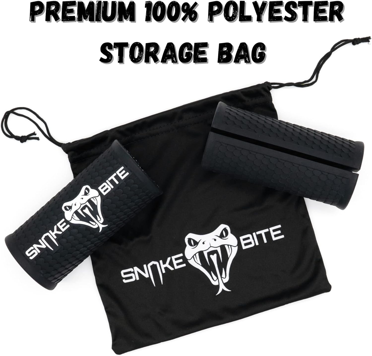 Snake Bite Grips – Thick Bar/Dumbbell Grips Muscle Growth Adapter