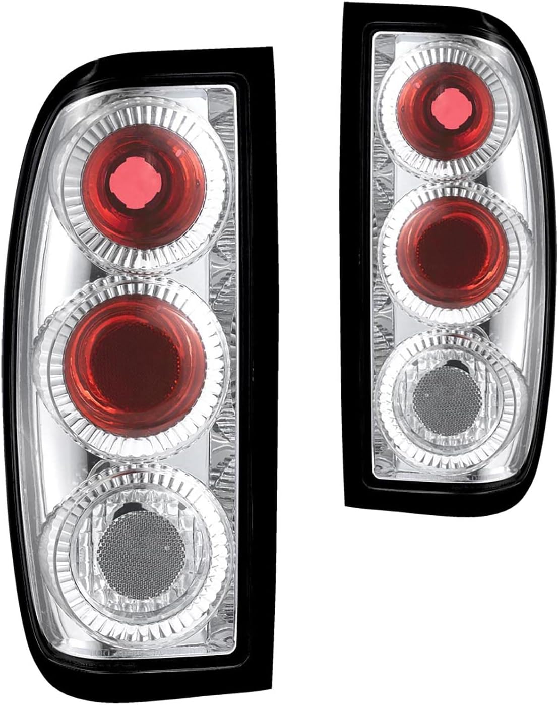 AUTOWIKI Tail Lights compatible for Nissan Frontier 1998 1999 2000 2001 2002 2003 2004 Taillights Lamps Assemblies 1 Pair