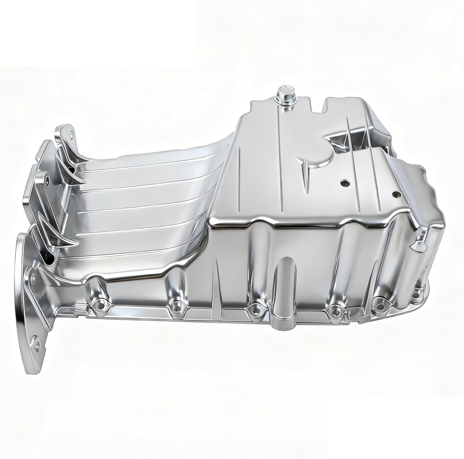Engine Oil Pan Sump with Drain Plug Compatible with Chevrolet Aveo 2009-2011 Aveo5 2009-2011 Pontiac G3 2009-2010 1.6L Replace 25181235, GMP103A
