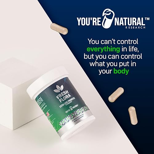 Miniatura 6 de Fresh Flora - Probióticos y prebióticos para mujeres y hombres, Lactobacillus Lactospore, Howaru, 12 cepas registradas, fortalece la inmunidad, la