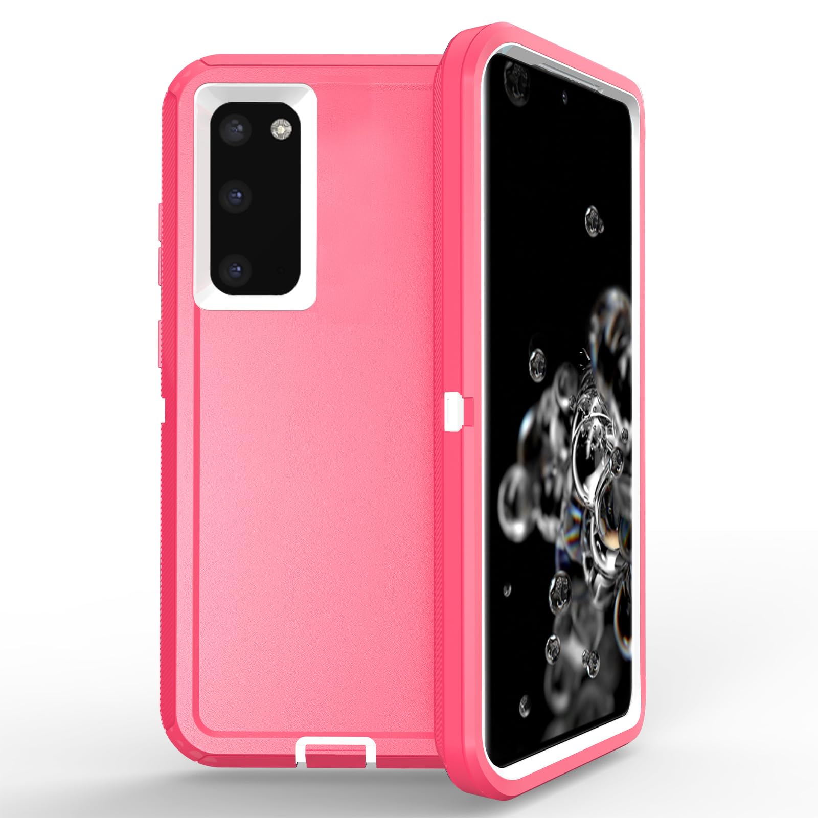 Coque Samsung S20 Plus 5G antichoc - Protection intégrale robuste rose